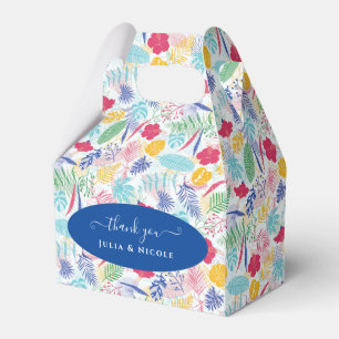 Ballotins Bleu marine Rose sauvage Forêt tropicale Épinard M