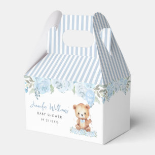 Ballotins Bleu mignon ours en peluche baby shower bonbon bal