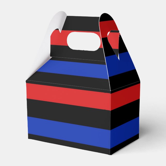 Ballotins Bleu, noir et rouge (Verso)