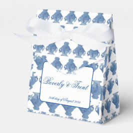 Ballotins Bleu sauvage et blanc Ginger jarres Jar
