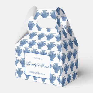 Ballotins Bleu sauvage et blanc Ginger jarres Jar