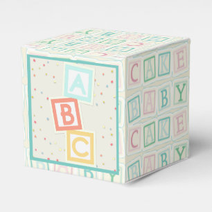 Ballotins Blocs mignons du ballotin W/ABC de baby shower