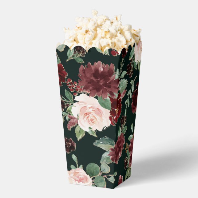 Ballotins Bloom rustique | Terracotta et Marasala Motif roug (Sauté)