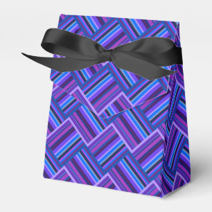 Ballotins Blue and purple stripes weave