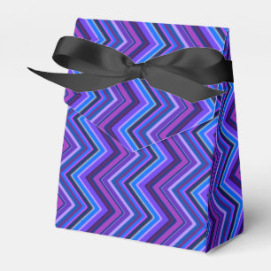 Ballotins Blue and purple zigzag