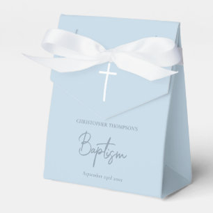 Ballotins Blue Baby Boy Calligraphie Baptême