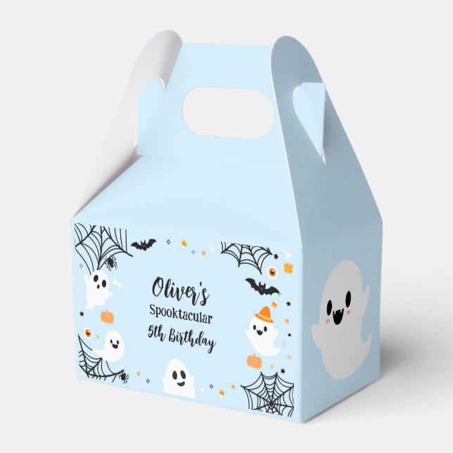 Ballotins Blue Halloween Spooky Ghost (Verso)