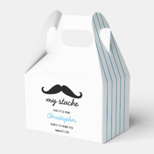 Ballotins Blue Little Man Mustache fête d'anniversaire