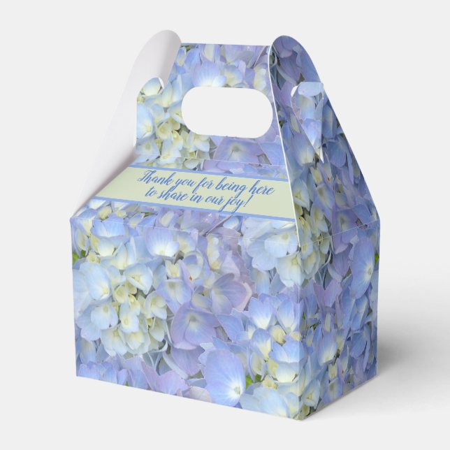Ballotins Blue Moon Hydrangea Floral Mariage Merci (Verso)