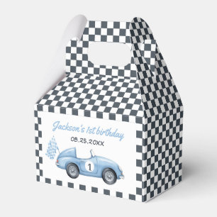 Ballotins Blue Race Car Boy 1er Anniversaire