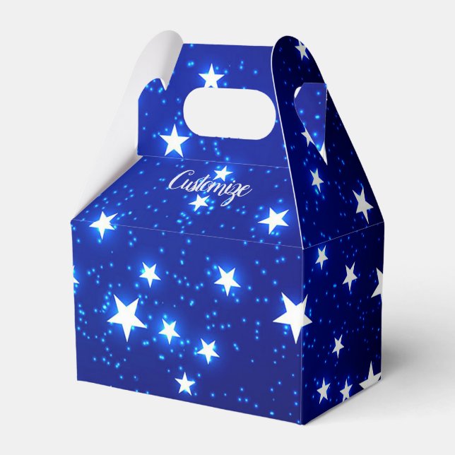 Ballotins Blue Stargazer Gable (Verso)