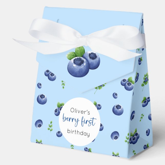 Ballotins Blueberry 1er anniversaire Berry First (Recto)