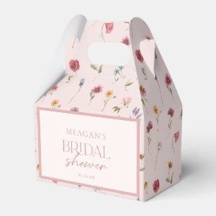 Ballotins Blush Floral Fleur sauvage Fête des mariées Cadeau