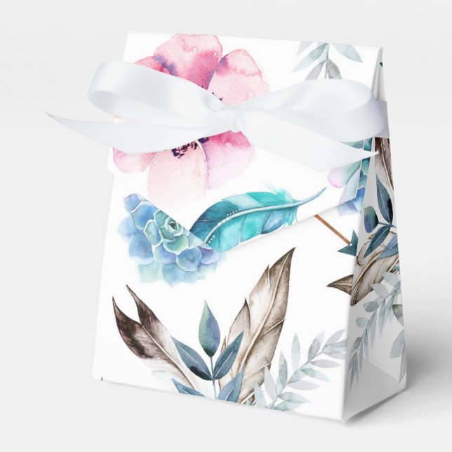 Ballotins Bohème Chic Floral Boho Fille Anniversaire (Verso)