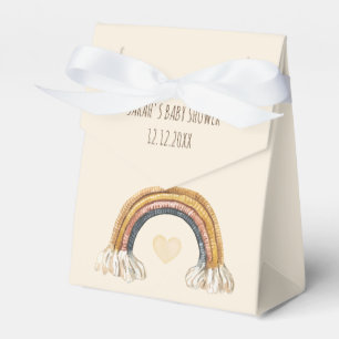 Ballotins Boho Baby Beige Aquarelle Ballotin arc-en-ciel