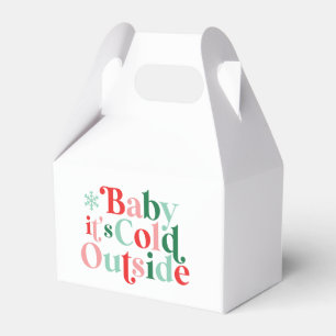 Ballotins Boho Bébé Il Fait Froid Dehors Noël police rétro