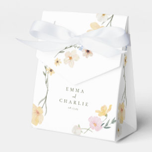 Ballotins Boho élégant Pastel Mariage Fleur sauvage