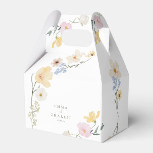 Ballotins Boho élégant Pastel Mariage Fleur sauvage