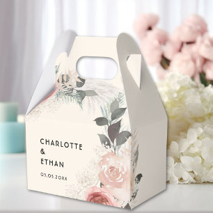 Ballotins Boho Floral Mariage Beige