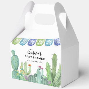 Ballotins Boho Green Taco Fiesta Cactus Baby shower