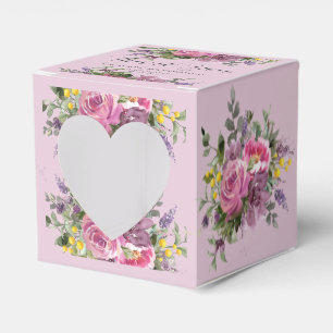 Ballotins Boho Magenta Purple Rose Mauve Mariage Floral