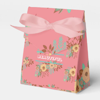 Ballotins Boho moderne rose floral