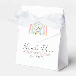Ballotins Boho Rainbow Baby Genre Neutre Baby shower Favoris