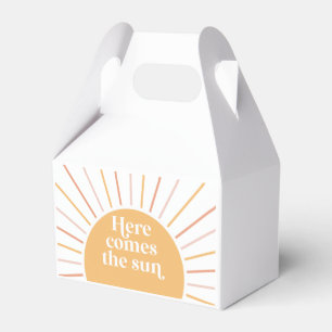 Ballotins Boho Sunshine Here Comes the Sun Boîte de Faveurs