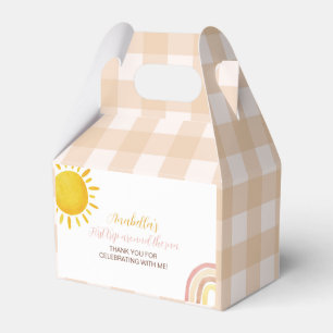 Ballotins Boho Sunshine Rainbow Ballotin fête d'anniversaire