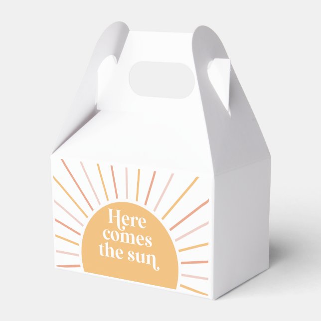 Ballotins Boho Sunshine Voici le Ballotin du soleil (Verso)