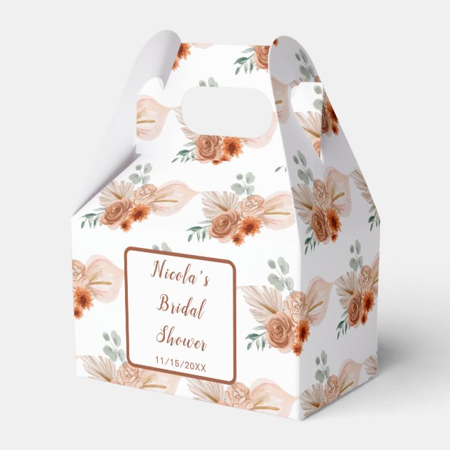 Ballotins Boho Terracotta Pampas Herbe (Verso)