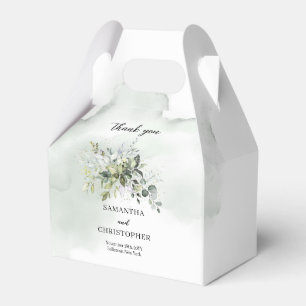 Ballotins Boho verdure eucalyptus cadre doré