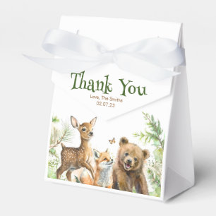 Ballotins Bois Animaux mignons Baby shower Merci