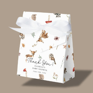 Ballotins Boissons Animaux forestiers Baby shower neutre pou