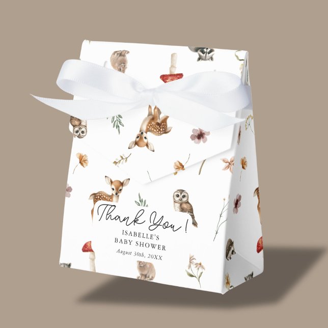 Ballotins Boissons Animaux forestiers Baby shower neutre pou (Créateur téléchargé)