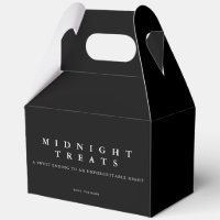 Boîte à biscuits - Friandises de minuit, Noir