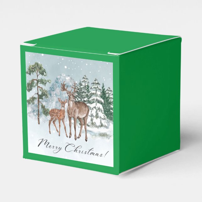 Ballotins Boîte à bonbons CHRISTMAS (Verso)