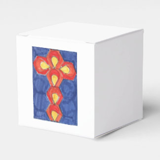 Ballotins Boîte à cadeaux Cross Motif Cube