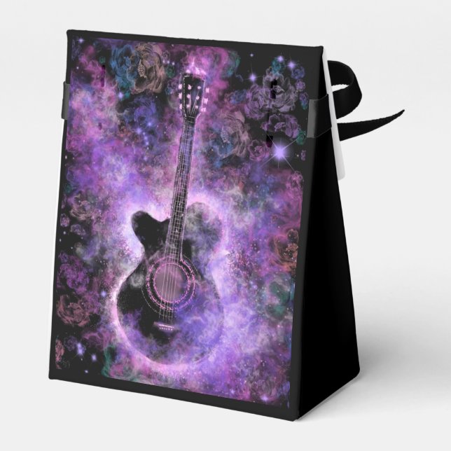 Ballotins Boîte à cadeaux de guitare musicale (Arrière)