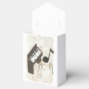 Ballotins Boîte à cadeaux Notes musicales
