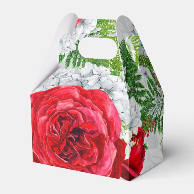 Ballotins Boîte à cadeaux Rose romantique (Verso)