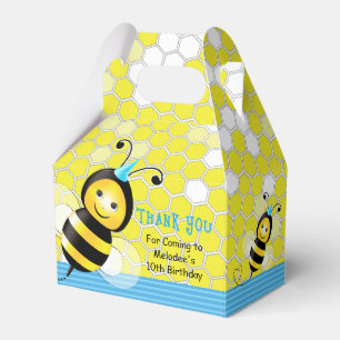 Ballotins Boîte à clapet Joyeux anniversaire abeille