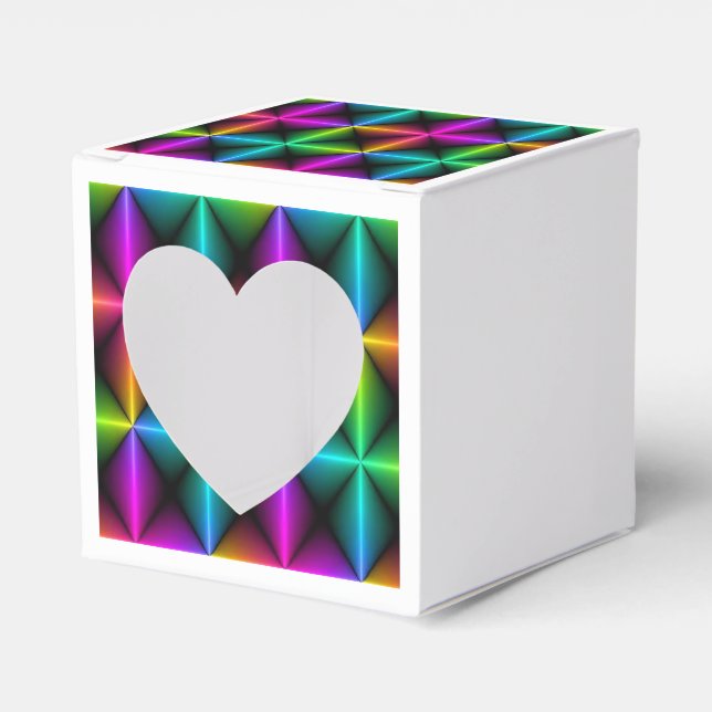 Ballotins Boîte à coeur cadeau (Verso)