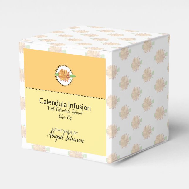 Ballotins Boîte à Fleur sauvage de la bombe Calendula Marigo (Verso)
