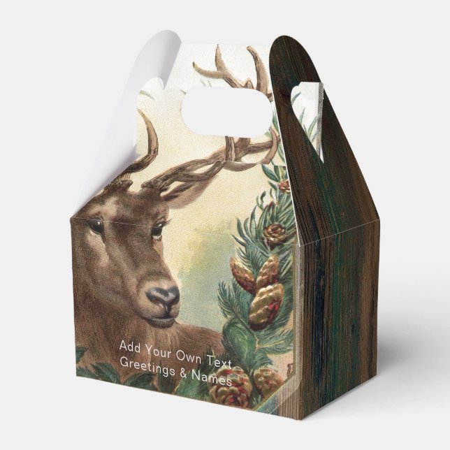 Ballotins Boîte à grilles personnalisées Boeuf rustique (Verso)