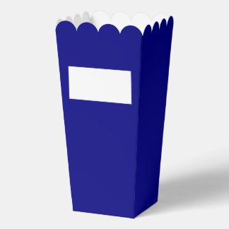 Ballotins Boîte à Popcorn bleu marine