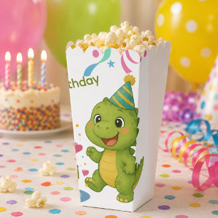 Ballotins Boîte à Popcorn Personnalisée pour un Anniversaire