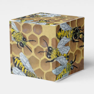 Ballotins boîte cadeau abeille