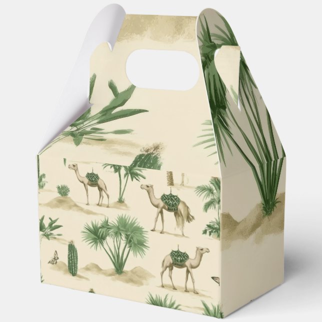 Ballotins "Boîte cadeau Camel Journey avec poignée" (Verso)