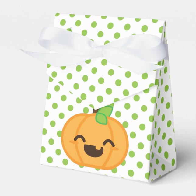 Ballotins Boîte cadeau Citrouille Kawaii Jack-o'-lantern (Verso)